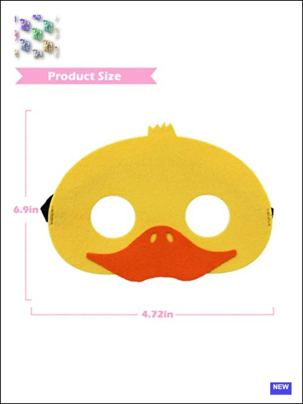12 Felt Animal Masks for Kids Party Birthday Halloween Costume